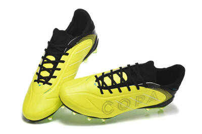 Adidas Copa Pure 2 FG Firm Ground Soccer Cleats - Yellow/Lime Blast/Black Out