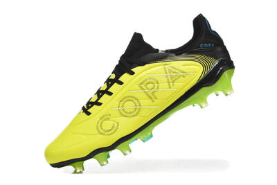 Adidas Copa Pure 2 FG Firm Ground Soccer Cleats - Yellow/Lime Blast/Black Out