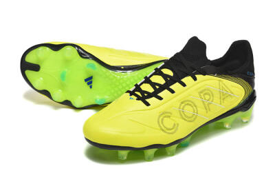 Adidas Copa Pure 2 FG Firm Ground Soccer Cleats - Yellow/Lime Blast/Black Out