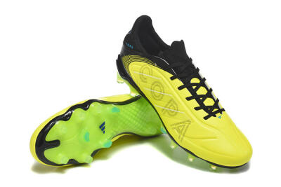 Adidas Copa Pure 2 FG Firm Ground Soccer Cleats - Yellow/Lime Blast/Black Out