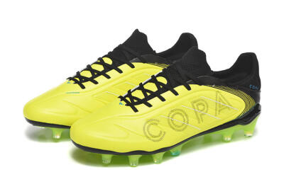 Adidas Copa Pure 2 FG Firm Ground Soccer Cleats - Yellow/Lime Blast/Black Out