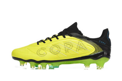 Adidas Copa Pure 2 FG Firm Ground Soccer Cleats - Yellow/Lime Blast/Black Out