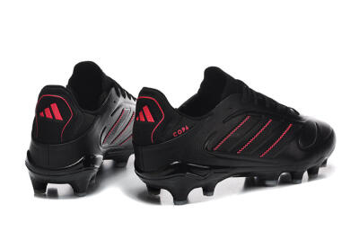 Adidas Copa Pure 2 FG Firm Ground Soccer Cleats - Black/Crimson Burst/Sleek Charcoal