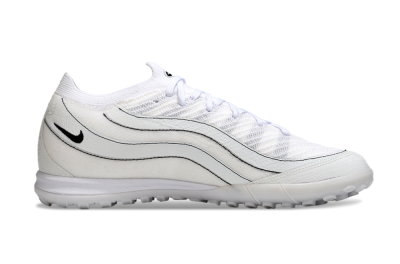 Nike Air Zoom Mercurial Vapor 16 Elite TF Artificial Turf Soccer Shoes - White/Clean White/Black Accents