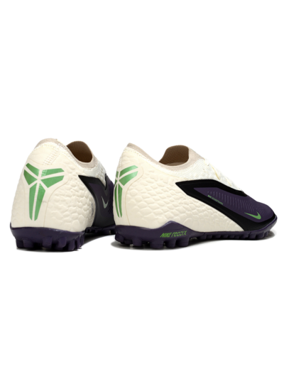 Nike Phantom 6 Low Elite TF Artificial Turf Soccer Shoes - Purple/Electric Green/Neutral White