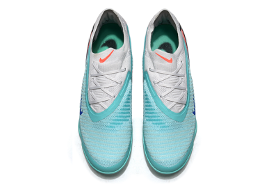 Nike Phantom 6 Low Elite TF Artificial Turf Soccer Shoes - Aqua/Bright Aqua/Coral Pink