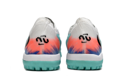 Nike Phantom 6 Low Elite TF Artificial Turf Soccer Shoes - Aqua/Bright Aqua/Coral Pink