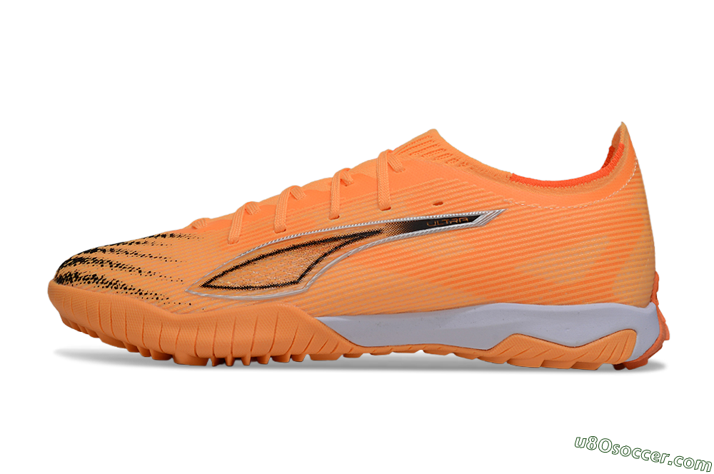 Puma Ultra Ultimate TF Artificial Turf Soccer Shoes - Orange/Sunset Glow/Flame Orange 2