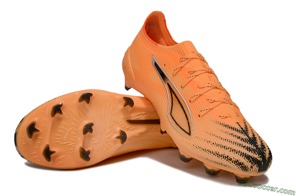 Puma Ultra Ultimate FG Firm Ground Soccer Cleats - Orange/Bright Sunset/Deep Coral 3