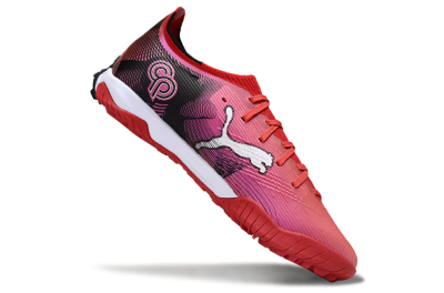 Puma Ultra Ultimate TF Artificial Turf Soccer Shoes - Red/Vibrant Red/Crimson Black