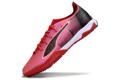 Puma Ultra Ultimate TF Artificial Turf Soccer Shoes - Red/Vibrant Red/Crimson Black