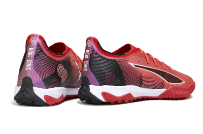 Puma Ultra Ultimate TF Artificial Turf Soccer Shoes - Red/Vibrant Red/Crimson Black