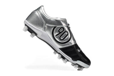Nike Total 90 III FG Firm Ground Soccer Cleats - Black/Silver/White