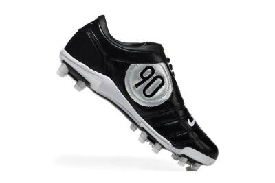 Nike Total 90 III FG Firm Ground Soccer Cleats - Black/Electric Yellow/White