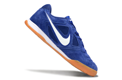 Supreme x Nike SB Gato IC Indoor & Futsal Soccer Shoes - Blue/Royal Blue/Orange Peel