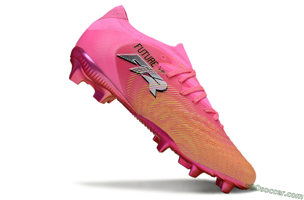 Puma Future 8 Ultimate FG Firm Ground Soccer Cleats - Pink/Vivid Pink/Metallic Red 4