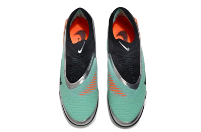 Nike Phantom 6 Low Elite TF Artificial Turf Soccer Shoes - Green/Aqua Mist/Orange Blaze