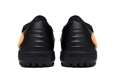 Nike Phantom 6 Low Elite TF Artificial Turf Soccer Shoes - Green/Aqua Mist/Orange Blaze