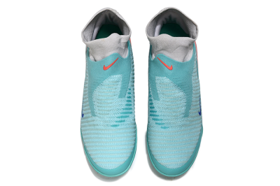 Nike Phantom 6 Elite High TF Artificial Turf Soccer Shoes - Aqua/Bright Aqua/Coral Burst
