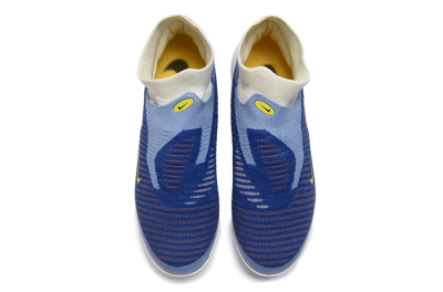 Nike Phantom 6 Elite High TF Artificial Turf Soccer Shoes - Blue/Light Blue/Navy Blue