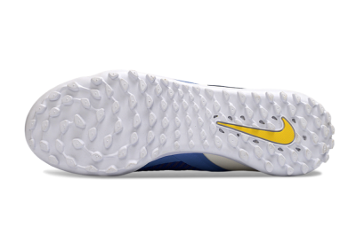 Nike Phantom 6 Elite High TF Artificial Turf Soccer Shoes - Blue/Light Blue/Navy Blue