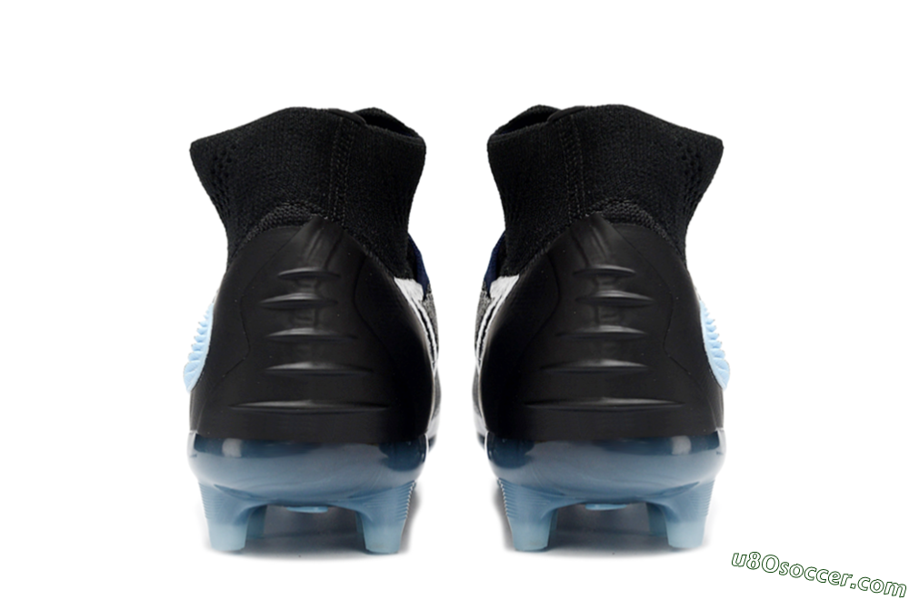 Nike Phantom 6 Elite High AG Artificial Grass Soccer Cleats - Navy/Midnight Blue/Icy Blue 5