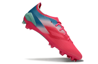 Puma Ultra Ultimate FG Firm Ground Soccer Cleats - Pink/Aqua Splash/Coral Burst