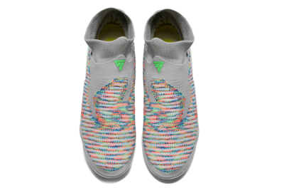 Nike Phantom 6 Elite TF Artificial Turf Soccer Shoes - Grey/Electric Green/Pink Sport