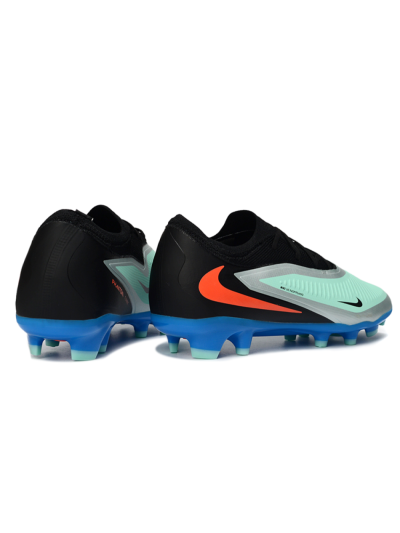 Nike Phantom 6 Low Elite FG Firm Ground Soccer Cleats - Aqua/Coral Blue/Silver