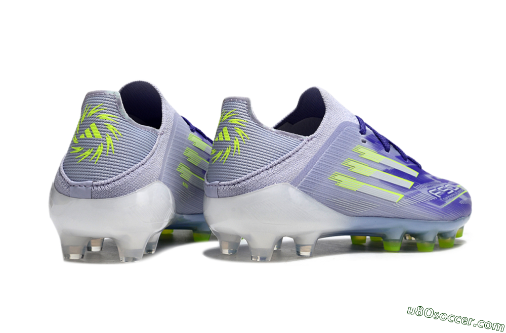 Adidas F50 Elite FG Firm Ground Soccer Cleats - Purple/Vibrant Purple/Electric Yellow 5