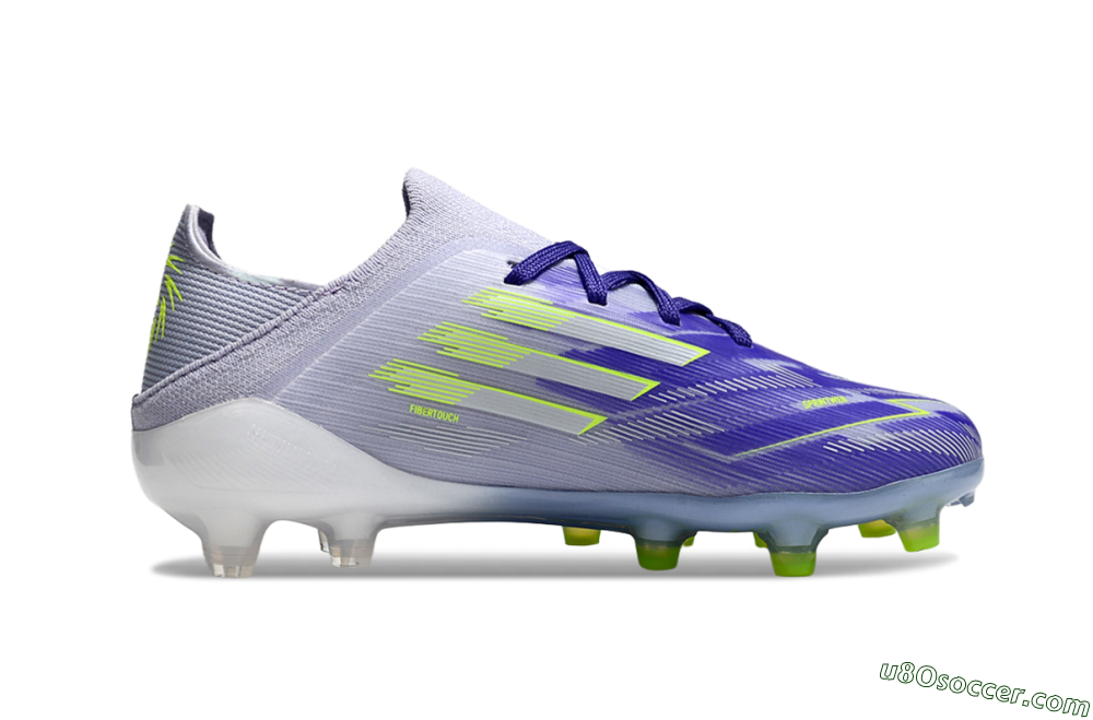 Adidas F50 Elite FG Firm Ground Soccer Cleats - Purple/Vibrant Purple/Electric Yellow 6
