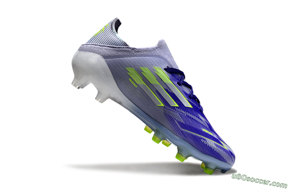 Adidas F50 Elite FG Firm Ground Soccer Cleats - Purple/Vibrant Purple/Electric Yellow 3