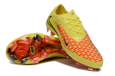 Nike Phantom 6 Low Elite FG Firm Ground Soccer Cleats - Yellow/Vibrant Sunset/Flame Orange