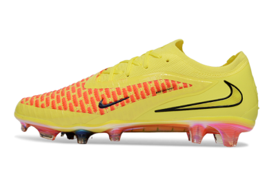 Nike Phantom 6 Low Elite FG Firm Ground Soccer Cleats - Yellow/Vibrant Sunset/Flame Orange