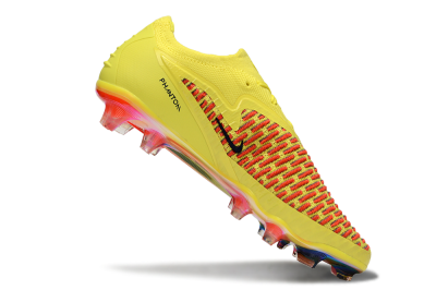 Nike Phantom 6 Low Elite FG Firm Ground Soccer Cleats - Yellow/Vibrant Sunset/Flame Orange