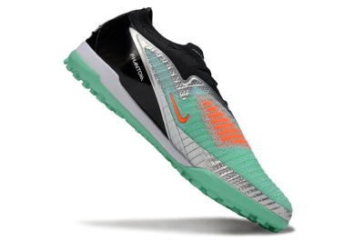 Nike Phantom 6 Low Elite TF Artificial Turf Soccer Shoes - Green/Mint Green/Black Orange