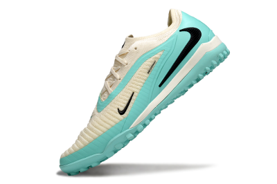 Nike Phantom 6 Low Elite TF Artificial Turf Soccer Shoes - Aqua/Soft Cream/Turquoise Splash