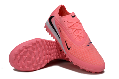 Nike Phantom 6 Low Elite TF Artificial Turf Soccer Shoes - Pink/Electric Pink/Black