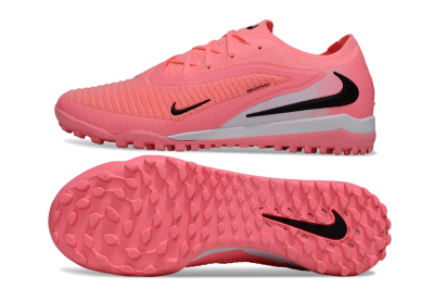 Nike Phantom 6 Low Elite TF Artificial Turf Soccer Shoes - Pink/Electric Pink/Black