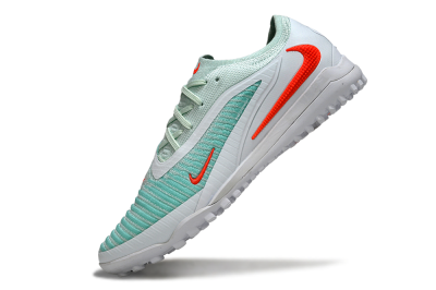 Nike Phantom 6 Low Elite TF Artificial Turf Soccer Shoes - Aqua/Coral Breeze/White Glow