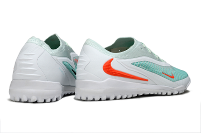 Nike Phantom 6 Low Elite TF Artificial Turf Soccer Shoes - Aqua/Coral Breeze/White Glow