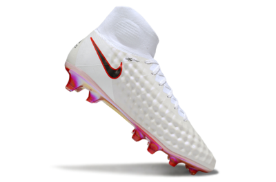 Nike Magista Orden 2 FG Firm Ground Soccer Cleats - White/Fiery Red/Black