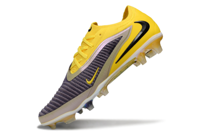Nike Phantom 6 Low Elite FG Firm Ground Soccer Cleats - Yellow/Ample Gold/Graphite Gray