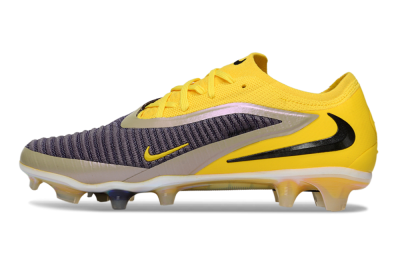 Nike Phantom 6 Low Elite FG Firm Ground Soccer Cleats - Yellow/Ample Gold/Graphite Gray