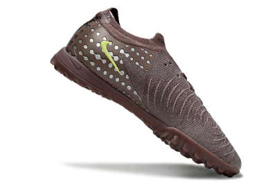 Nike Phantom GX 2 Elite TF Artificial Turf Soccer Shoes - Brown/Olive Green/Gray