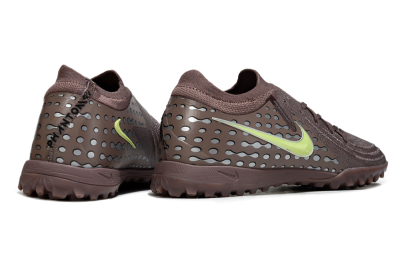 Nike Phantom GX 2 Elite TF Artificial Turf Soccer Shoes - Brown/Olive Green/Gray