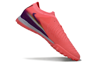 Nike Phantom GX 2 Elite TF Artificial Turf Soccer Shoes - Pink/Vivid Coral/Deep Purple