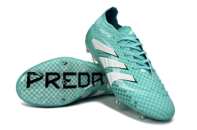Adidas Predator 25 Elite FG Firm Ground Soccer Cleats - Aqua/Mint Green/White