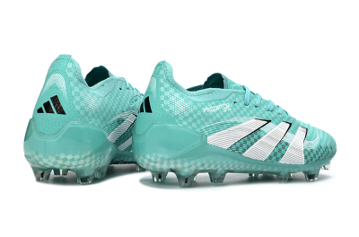 Adidas Predator 25 Elite FG Firm Ground Soccer Cleats - Aqua/Mint Green/White