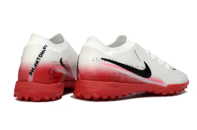 Nike Phantom GX 2 Elite TF Artificial Turf Soccer Shoes - White/Crimson Red/Black